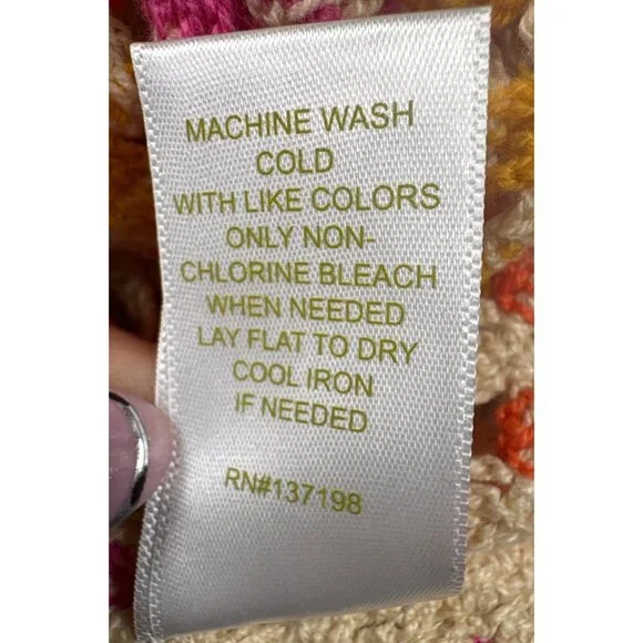 House of Harlow 1960 Crochet Button‑Down Women's Blouse- Size: L - Picture 7 of 10